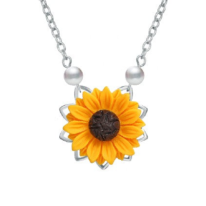 Sunflower Necklace