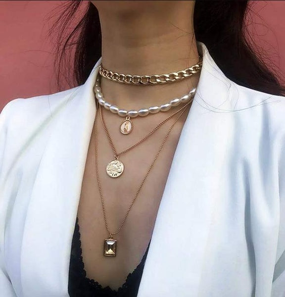 Pearls Beads Necklaces