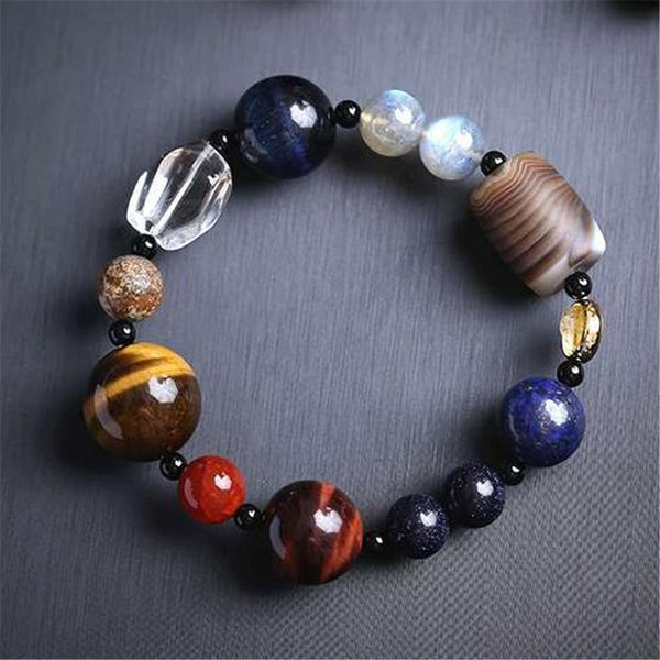 Eight Planets Bead Bracelet
