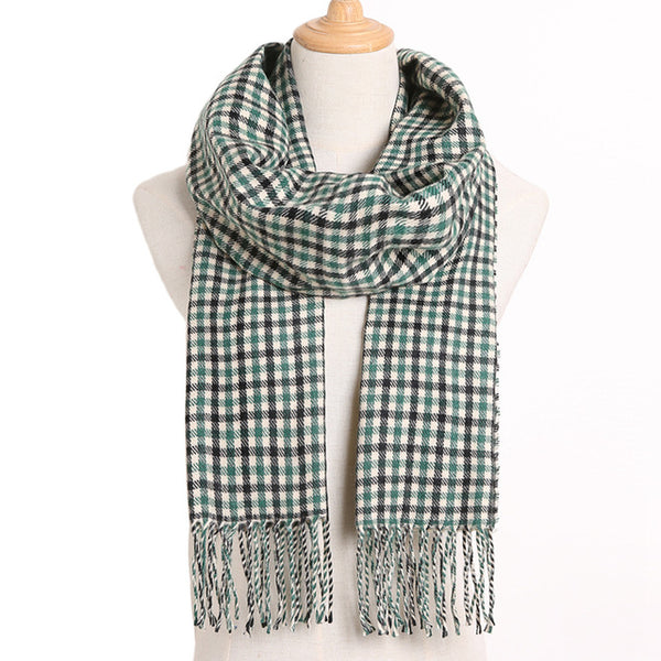 Plaid Winter Scarves