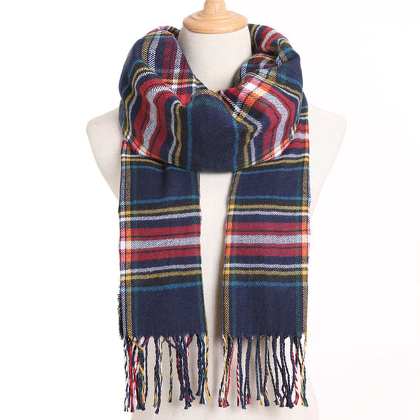 Plaid Winter Scarves