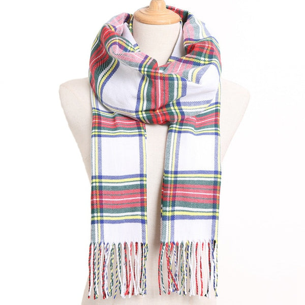 Plaid Winter Scarves