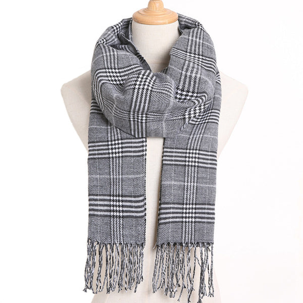 Plaid Winter Scarves