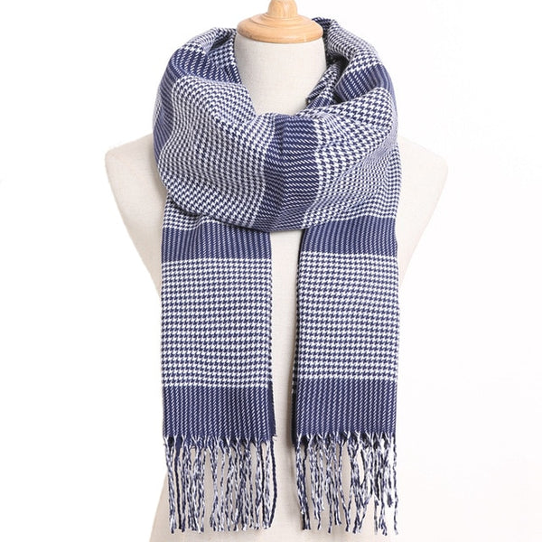 Plaid Winter Scarves