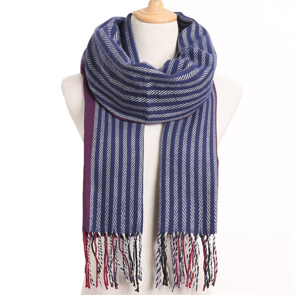 Plaid Winter Scarves