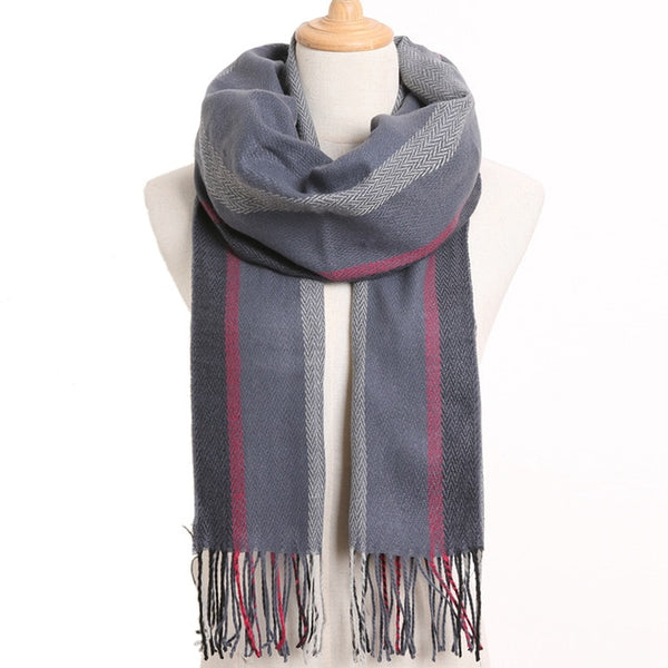 Plaid Winter Scarves