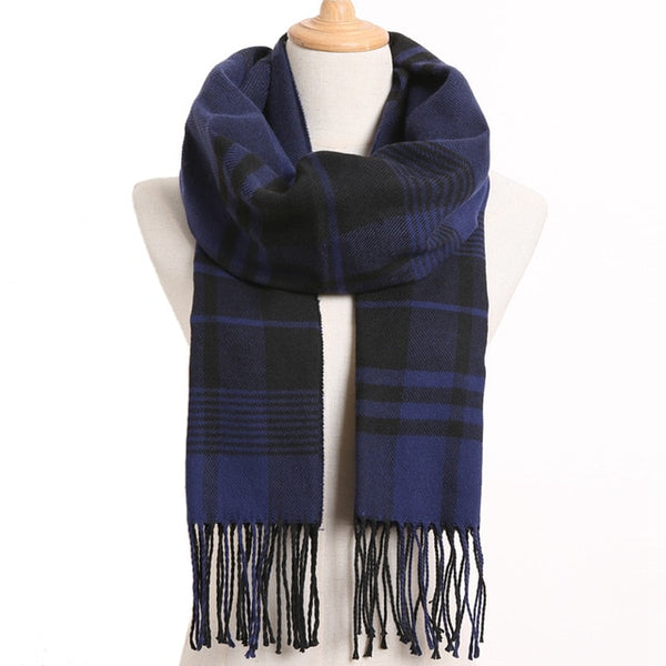 Plaid Winter Scarves