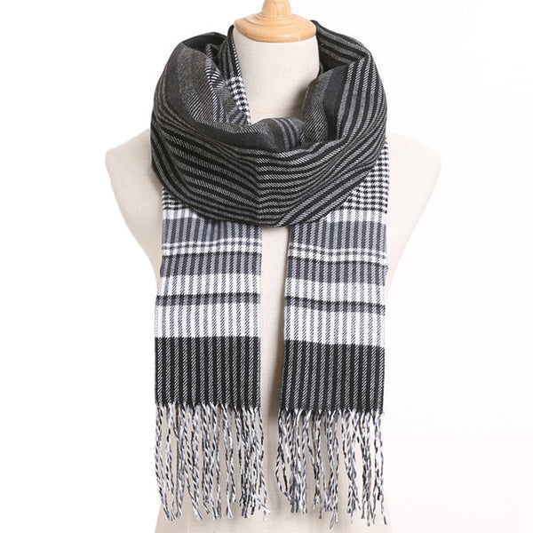 Plaid Winter Scarves