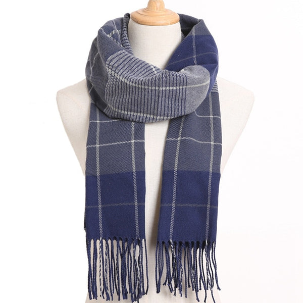 Plaid Winter Scarves