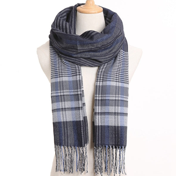 Plaid Winter Scarves