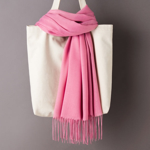 Solid Color Cashmere Scarves