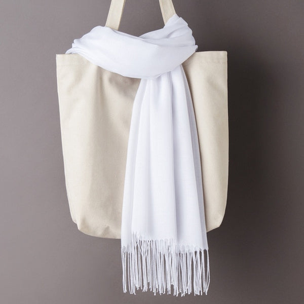 Solid Color Cashmere Scarves