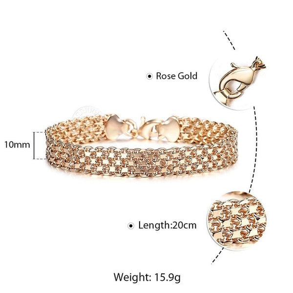 20cm Rose Gold Bracelet