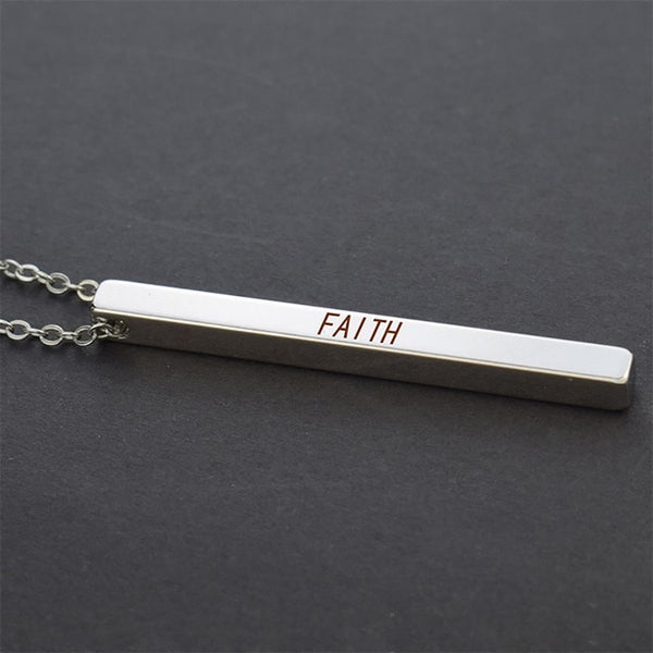 Quote Bar Necklaces