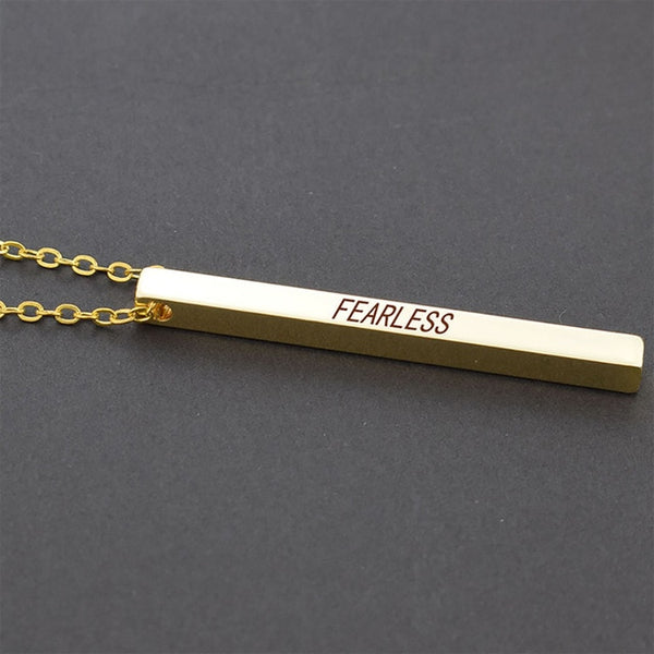 Quote Bar Necklaces