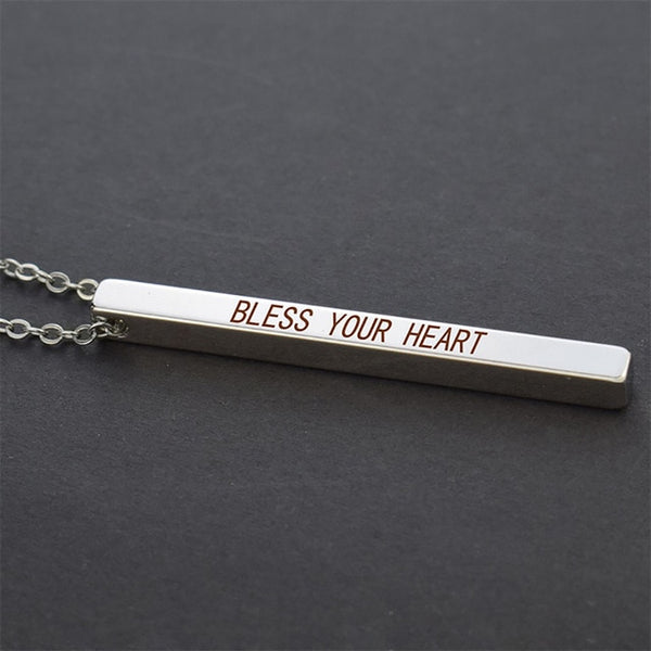 Quote Bar Necklaces