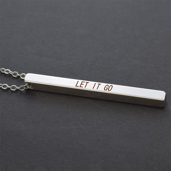 Quote Bar Necklaces