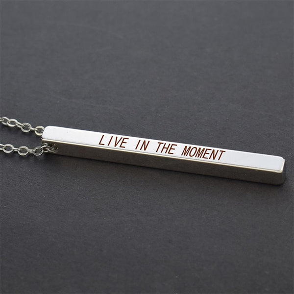 Quote Bar Necklaces