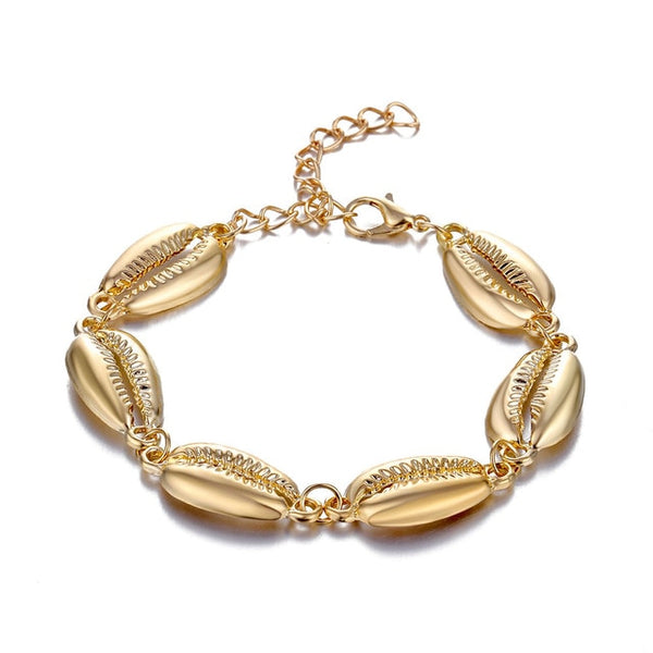 Vintage Shell Rope Bracelet