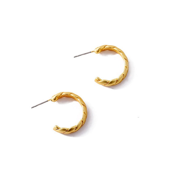 Minimalist Knot Earrings