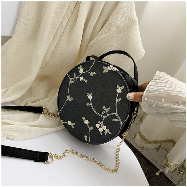 Sweet Lace Round Handbags