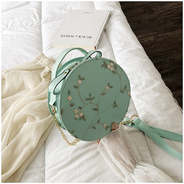 Sweet Lace Round Handbags