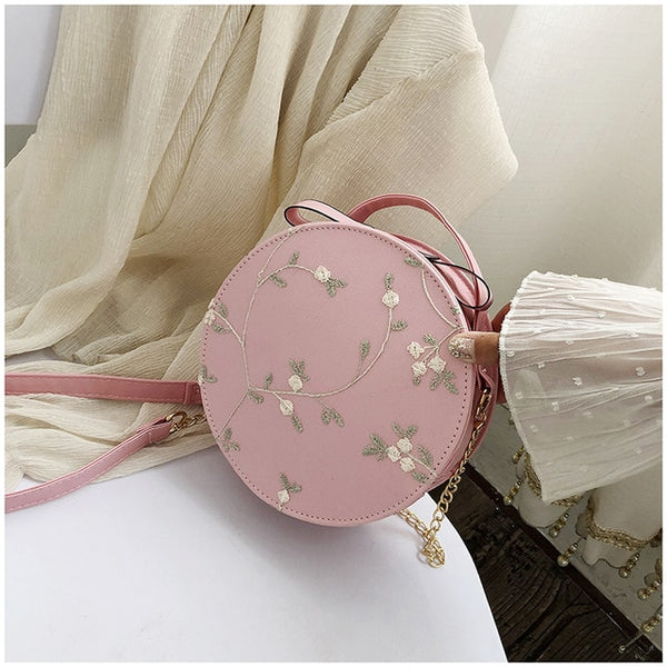 Sweet Lace Round Handbags