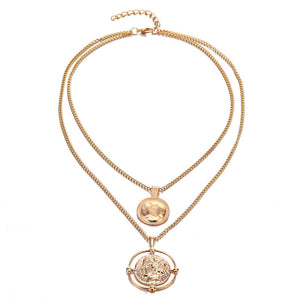 Gold-Silver Bohemian Necklaces