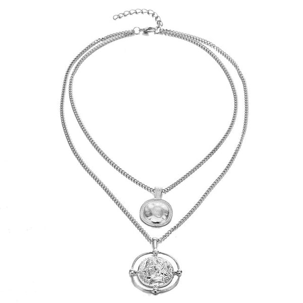 Gold-Silver Bohemian Necklaces
