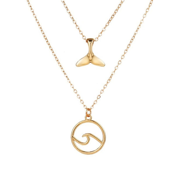 Gold-Silver Bohemian Necklaces