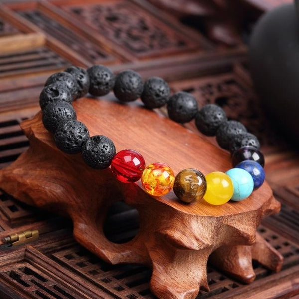 Natural Stone Bead Bracelet