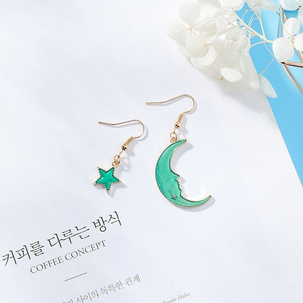 Blue Universe Earrings