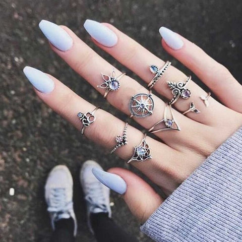 Bohemian Ring Set