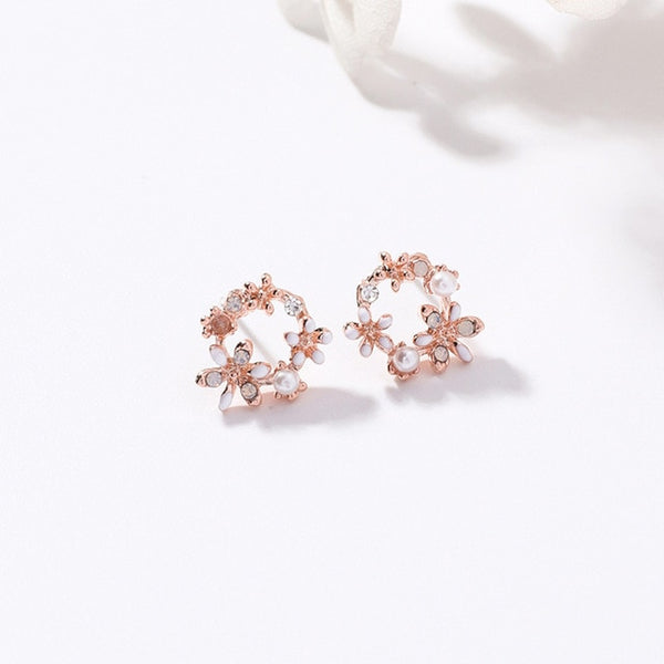 Colorful Rhinestone Earrings