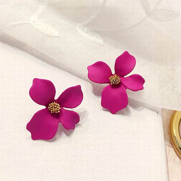 Big Flower Earrings