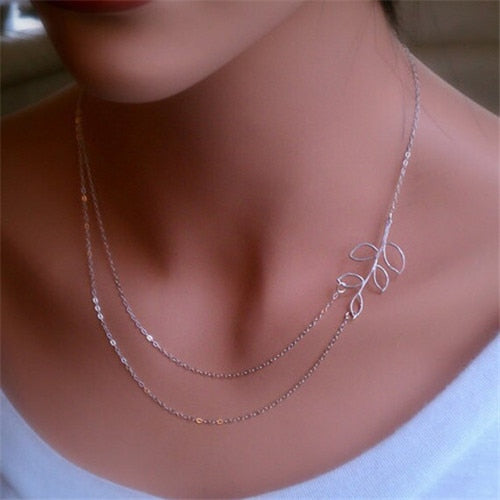 Gold Color Multilayer Necklaces
