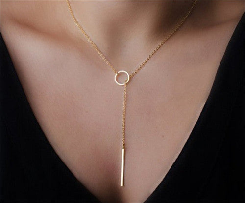 Gold Color Multilayer Necklaces