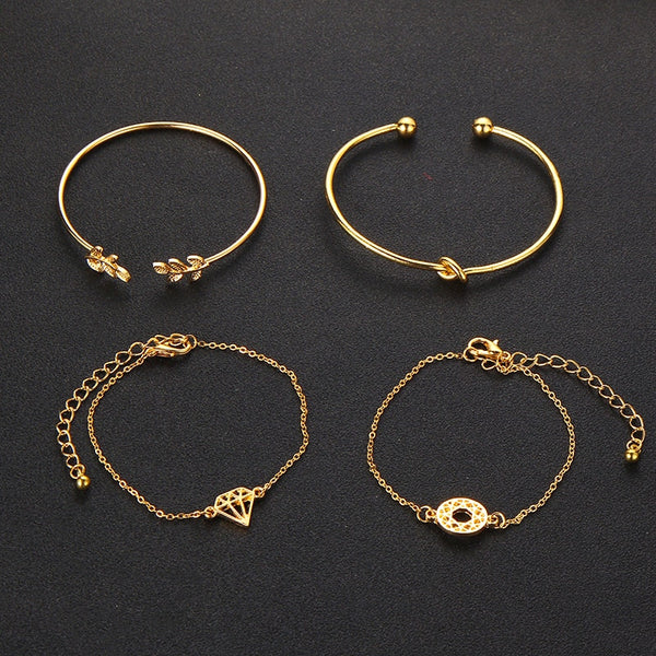 4pcs/Set Bohemia Bracelet