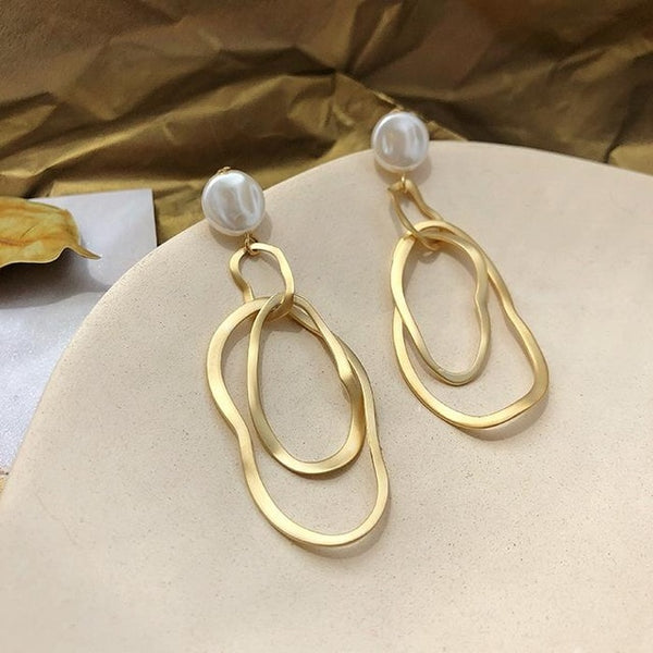 Irregular Shaped Earrings