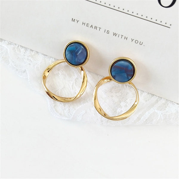 Ring Resin Earring