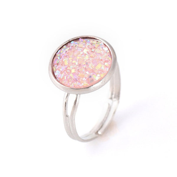 Druzy Stone Rings