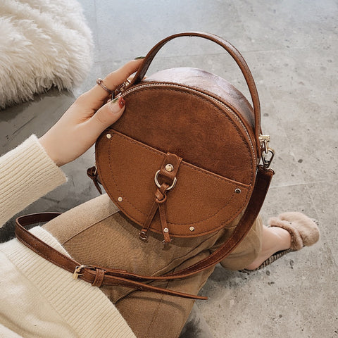 Vintage Round Bag