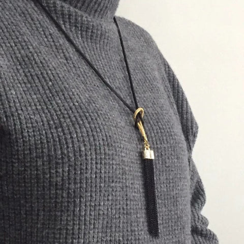 Long Sweater Chain Necklace