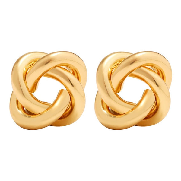 Minimalist Knot Earrings