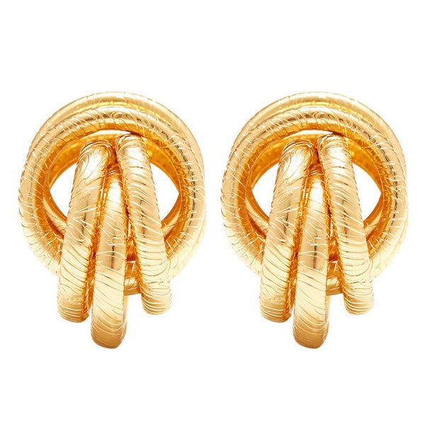 Minimalist Knot Earrings