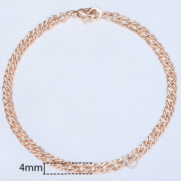 20cm Rose Gold Bracelet