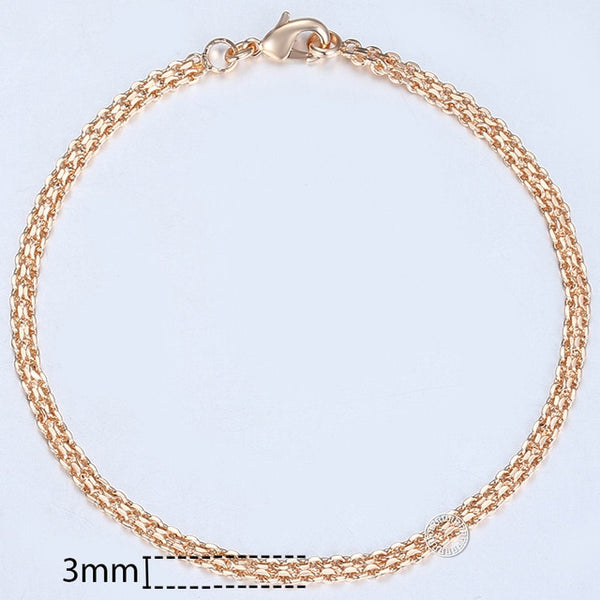 20cm Rose Gold Bracelet