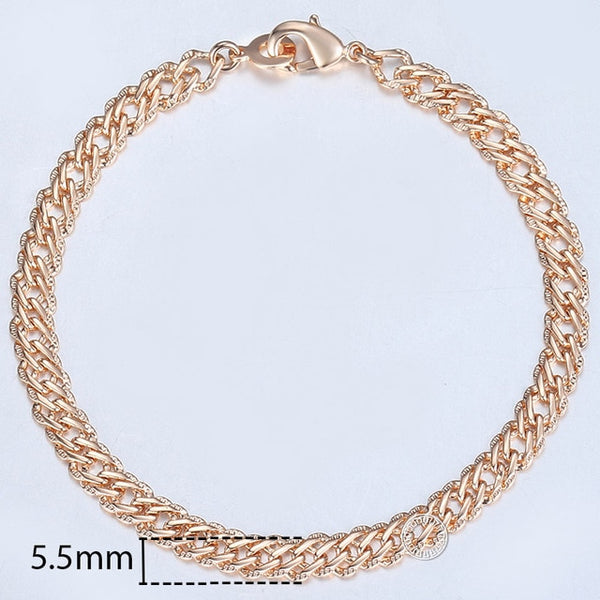 20cm Rose Gold Bracelet