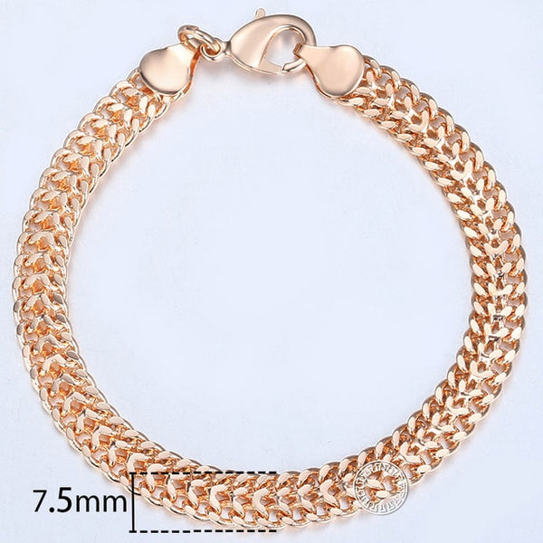 20cm Rose Gold Bracelet