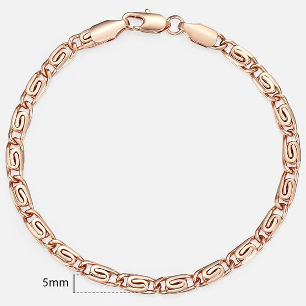 20cm Rose Gold Bracelet